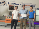 CHUYỂN GIAO CÔNG NGHỆ DÀN MÁY SẢN XUẤT CỬA NHÔM LƯỠI 500 CHO A HOÀNG - BÌNH PHƯỚC